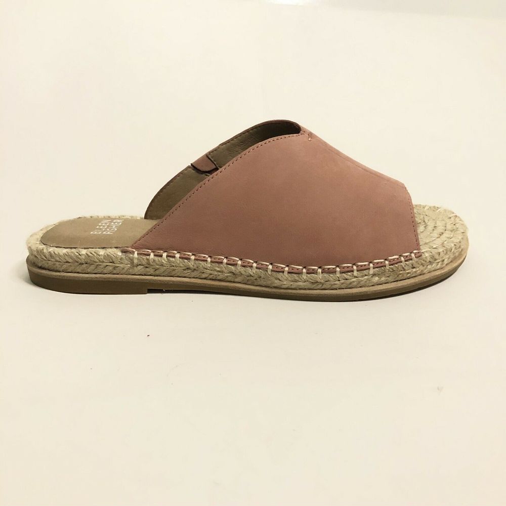 Eileen Fisher Milly Espadrille Flats Slip On Open